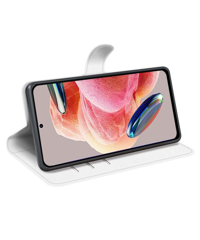 Housse Xiaomi Redmi Note 12 4G portefeuille style cuir