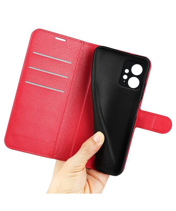 Housse Xiaomi Redmi Note 12 4G portefeuille style cuir