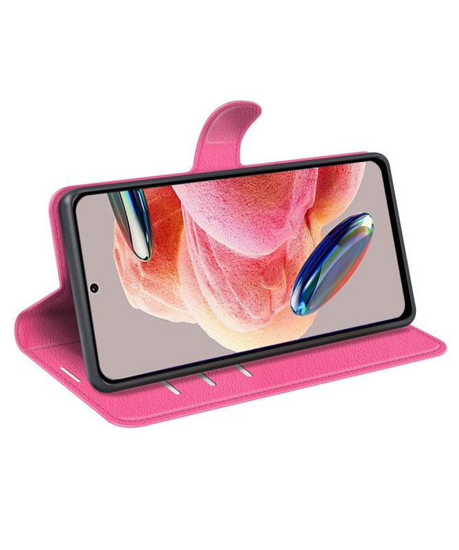 Housse Xiaomi Redmi Note 12 4G portefeuille style cuir