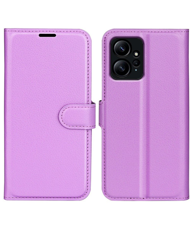 Housse Xiaomi Redmi Note 12 4G portefeuille style cuir
