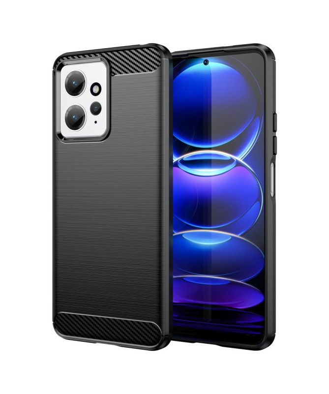 Coque Xiaomi Redmi Note 12 4G effet brossé silicone