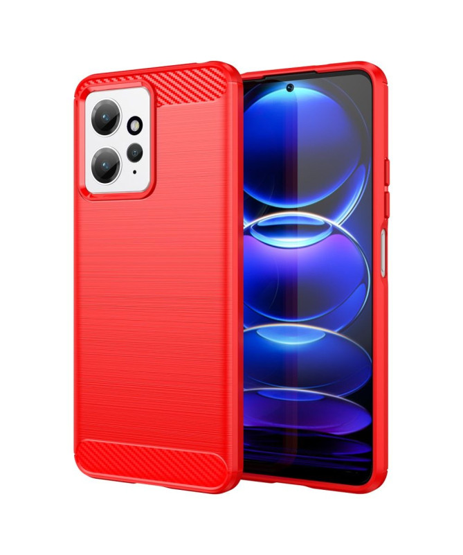 Coque Xiaomi Redmi Note 12 4G effet brossé silicone