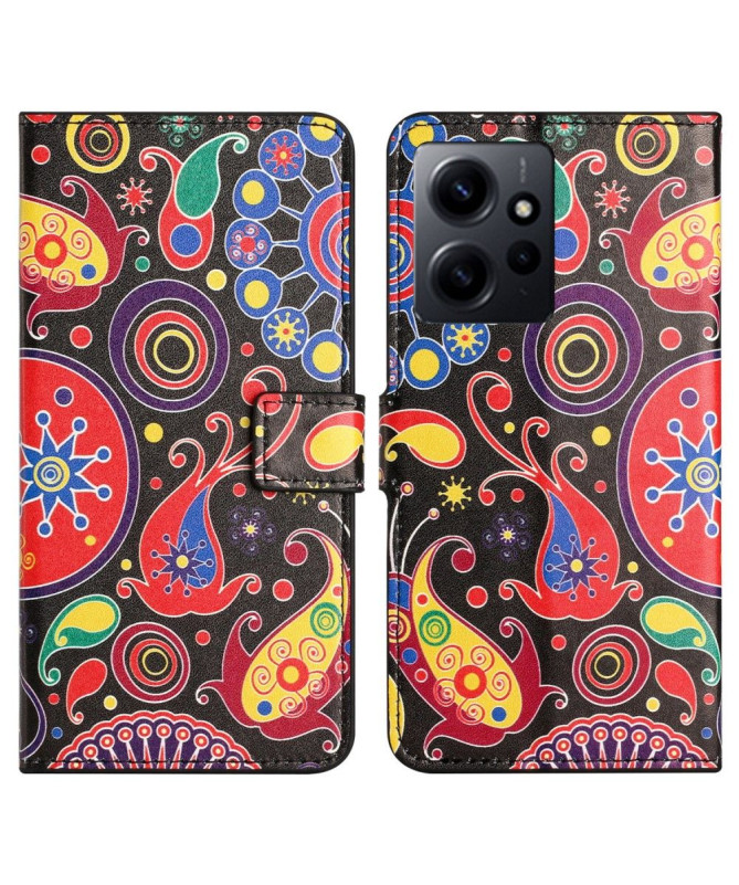 Housse Xiaomi Redmi Note 12 4G Paisley fleur