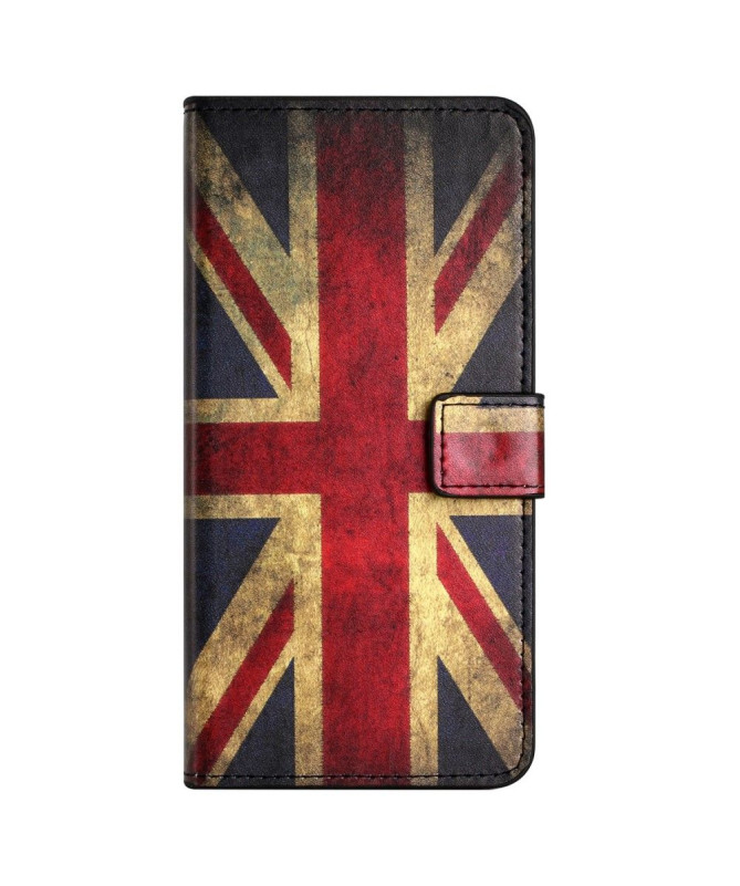 Housse Xiaomi Redmi Note 12 4G Drapeau Anglais Vintage