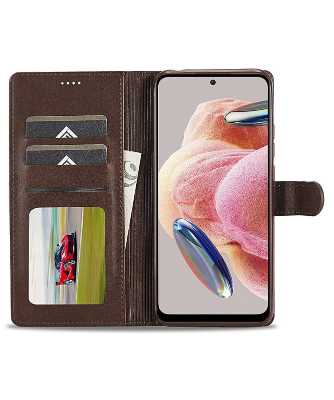 Housse Xiaomi Redmi Note 12 Effet Cuir LC.IMEEKE