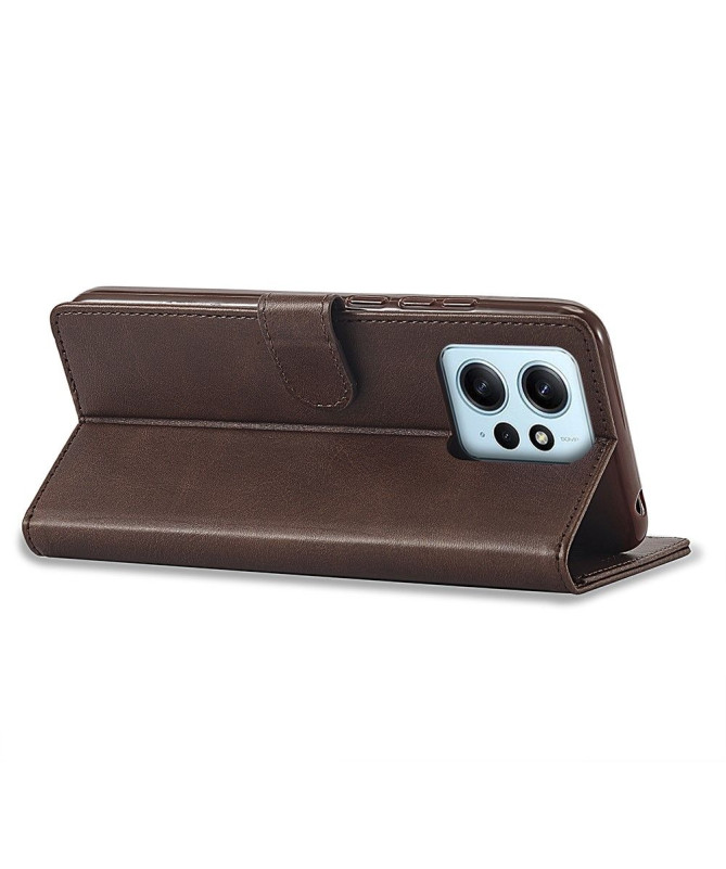 Housse Xiaomi Redmi Note 12 Effet Cuir LC.IMEEKE