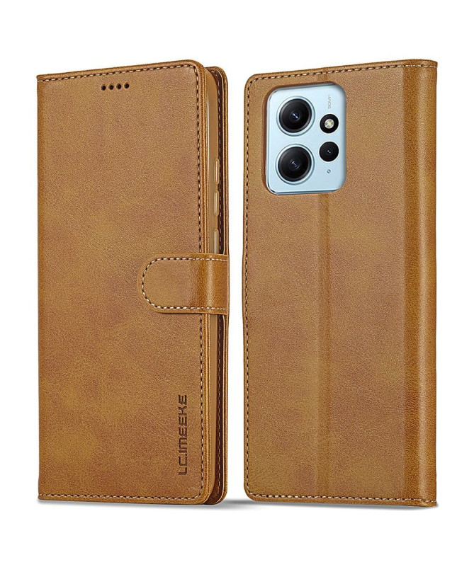 Housse Xiaomi Redmi Note 12 Effet Cuir LC.IMEEKE