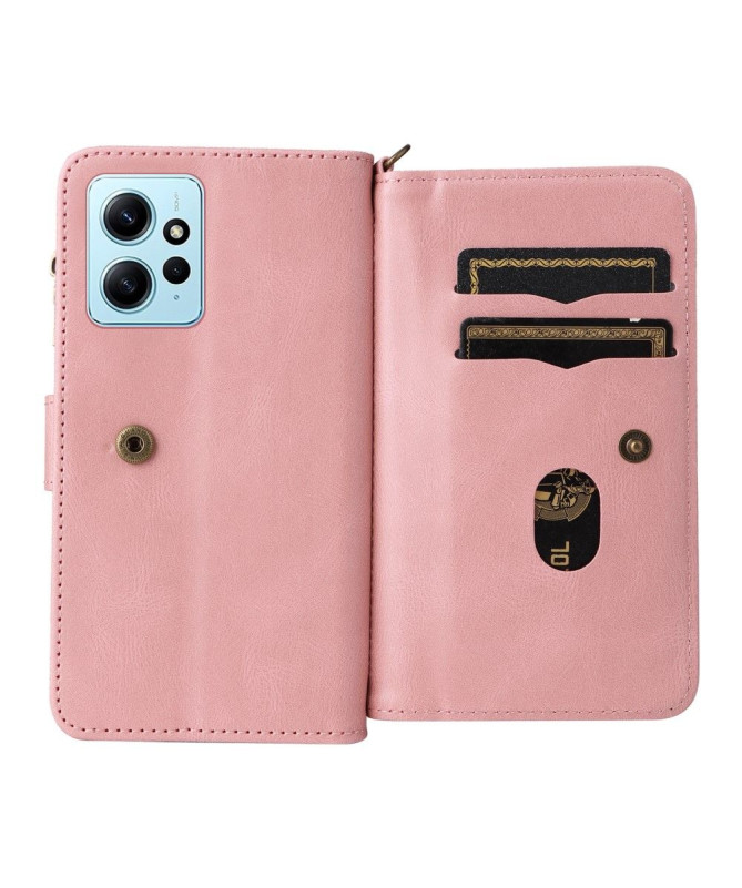 Housse portefeuille Xiaomi Redmi Note 12 à lanière