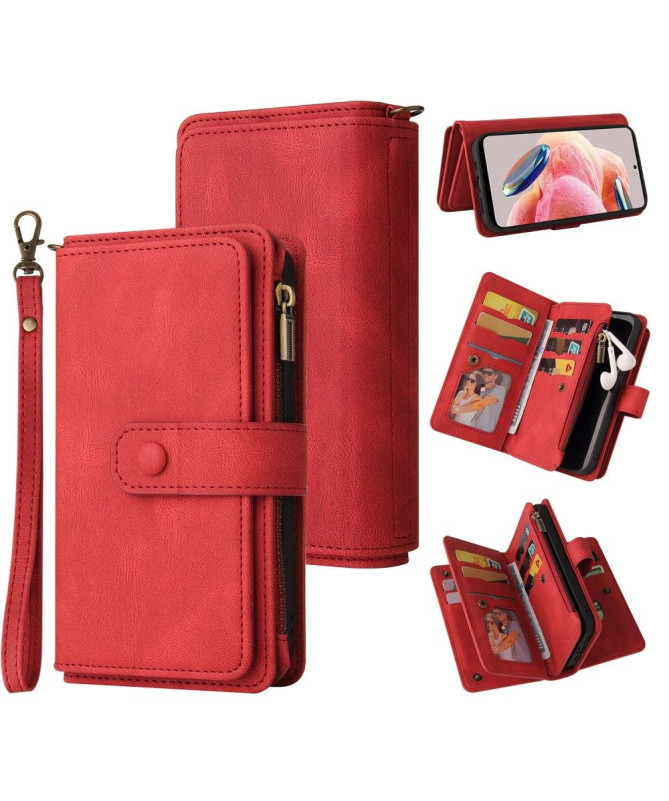 Housse portefeuille Xiaomi Redmi Note 12 à lanière