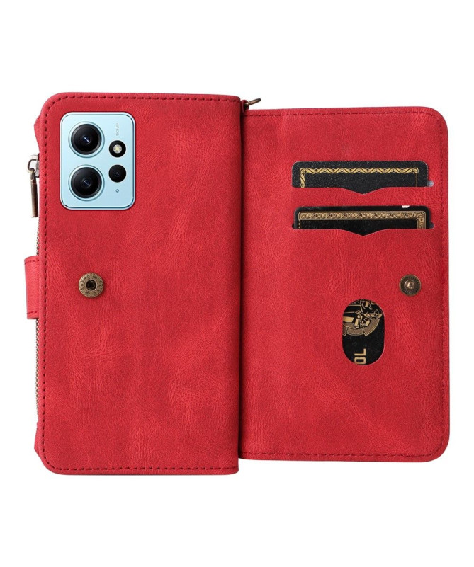 Housse portefeuille Xiaomi Redmi Note 12 à lanière