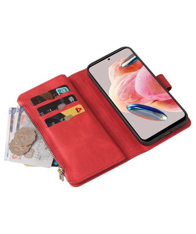 Housse portefeuille Xiaomi Redmi Note 12 à lanière