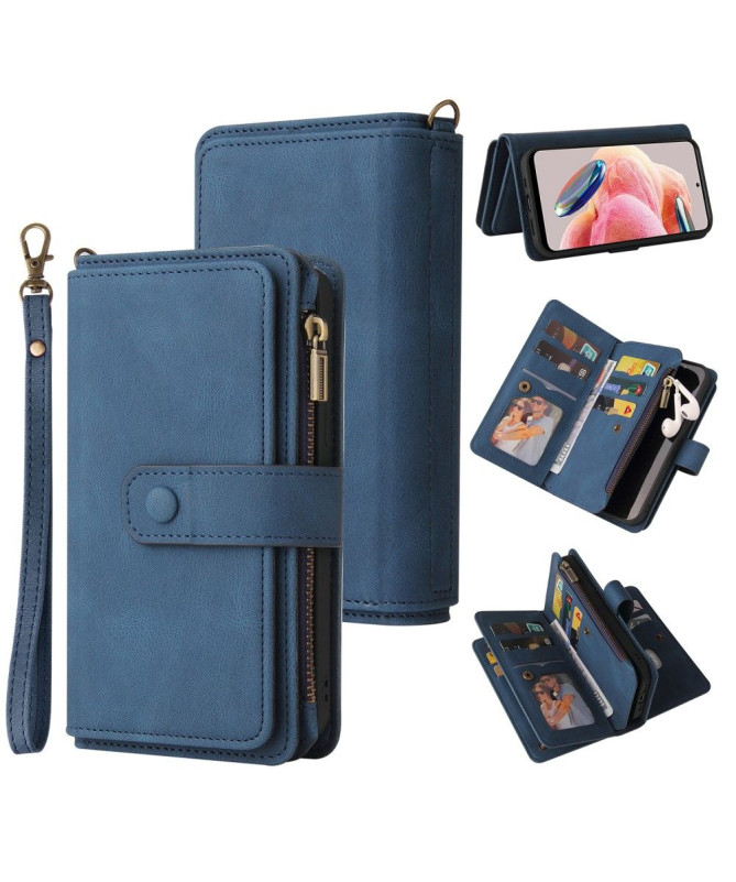 Housse portefeuille Xiaomi Redmi Note 12 à lanière