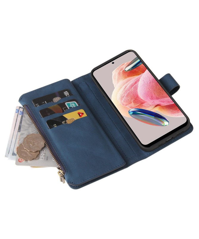 Housse portefeuille Xiaomi Redmi Note 12 à lanière
