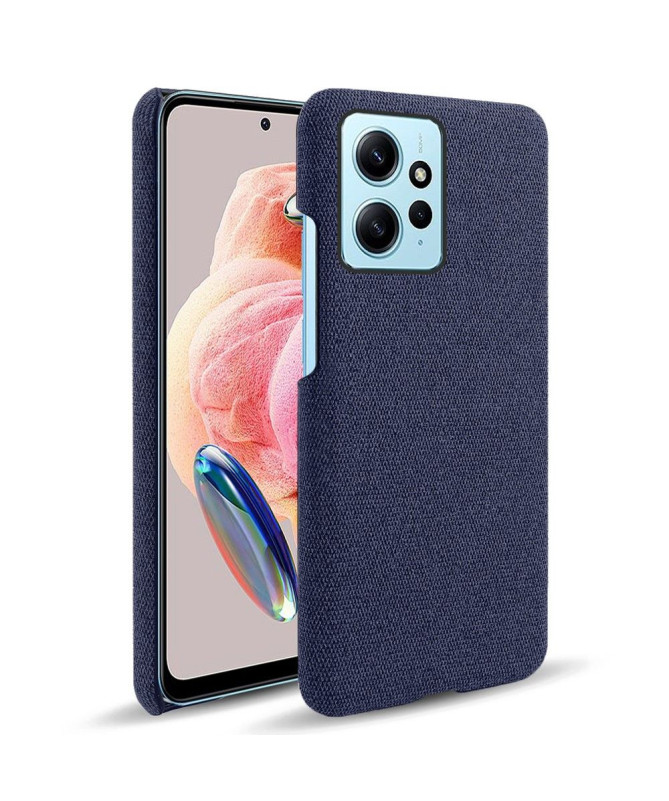 Coque Xiaomi Redmi Note 12 revêtement tissu
