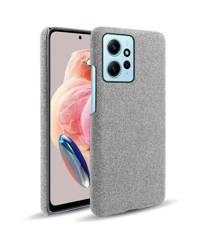 Coque Xiaomi Redmi Note 12 revêtement tissu