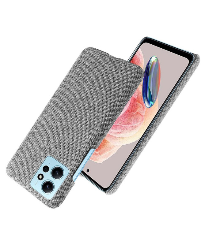 Coque Xiaomi Redmi Note 12 revêtement tissu