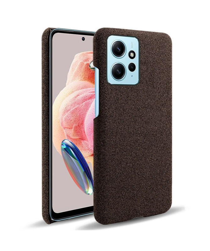 Coque Xiaomi Redmi Note 12 revêtement tissu