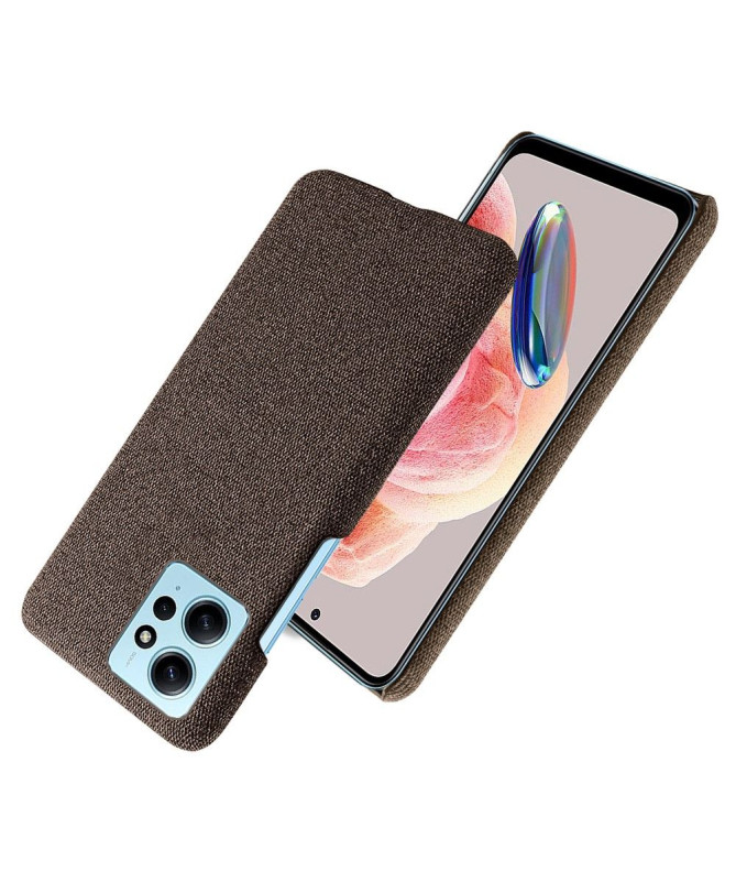 Coque Xiaomi Redmi Note 12 revêtement tissu