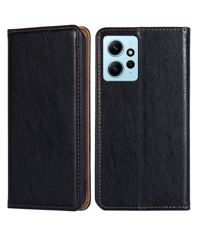 Flip cover Xiaomi Redmi Note 12 PURE simili cuir