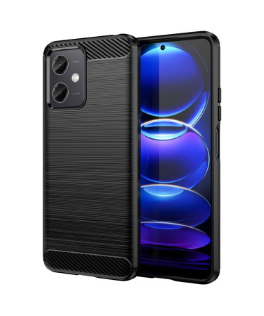 Coque Xiaomi Redmi Note 12 5G / Poco X5 5G effet brossé silicone