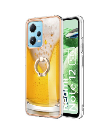 Coque Xiaomi Redmi Note 12 5G / Poco X5 5G Cheers Mate avec Support Anneau