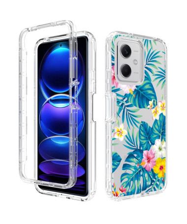 Coque Xiaomi Redmi Note 12 5G / Poco X5 5G Fleurs Exotiques