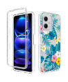 Coque Xiaomi Redmi Note 12 5G / Poco X5 5G Fleurs Exotiques