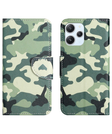 Housse Xiaomi Redmi 12 / 12 5G / Poco M6 Pro Camouflage Militaire