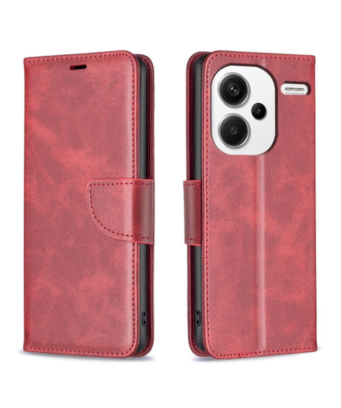 Xiaomi Redmi Note 13 Pro Plus 5G - Étui folio effet cuir mat