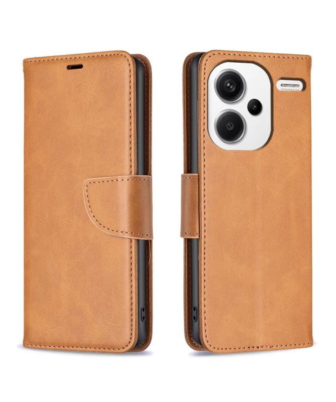 Xiaomi Redmi Note 13 Pro Plus 5G - Étui folio effet cuir mat