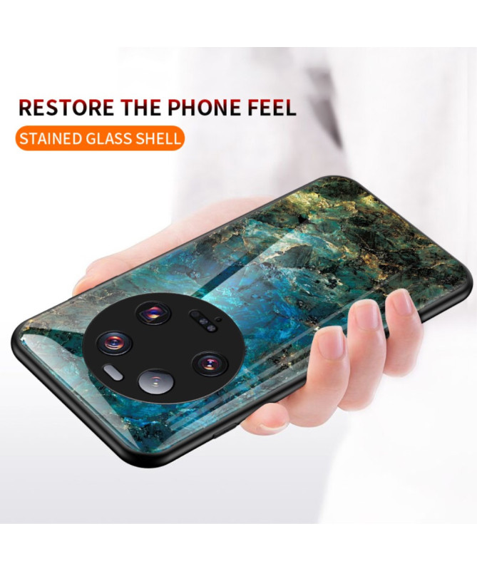 Coque Xiaomi 13 Ultra Marbre Océane verre trempé