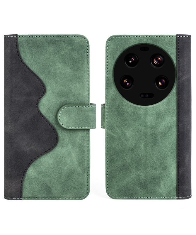 Housse Xiaomi 13 Ultra Stand Folio Bicolore