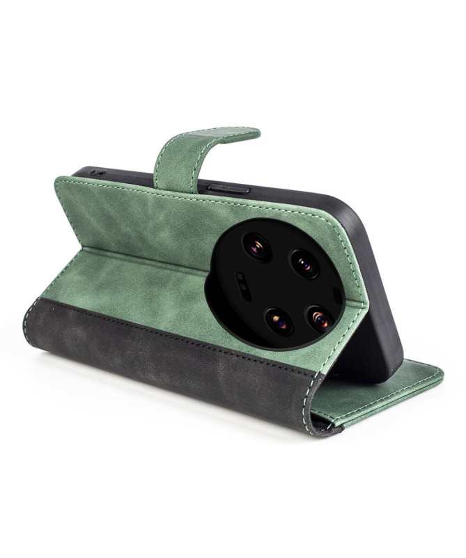 Housse Xiaomi 13 Ultra Stand Folio Bicolore