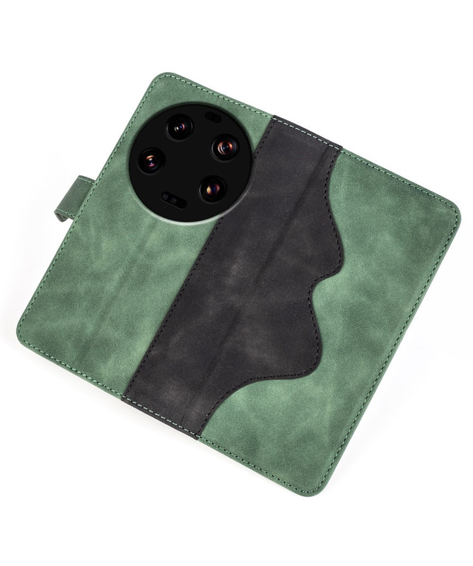 Housse Xiaomi 13 Ultra Stand Folio Bicolore