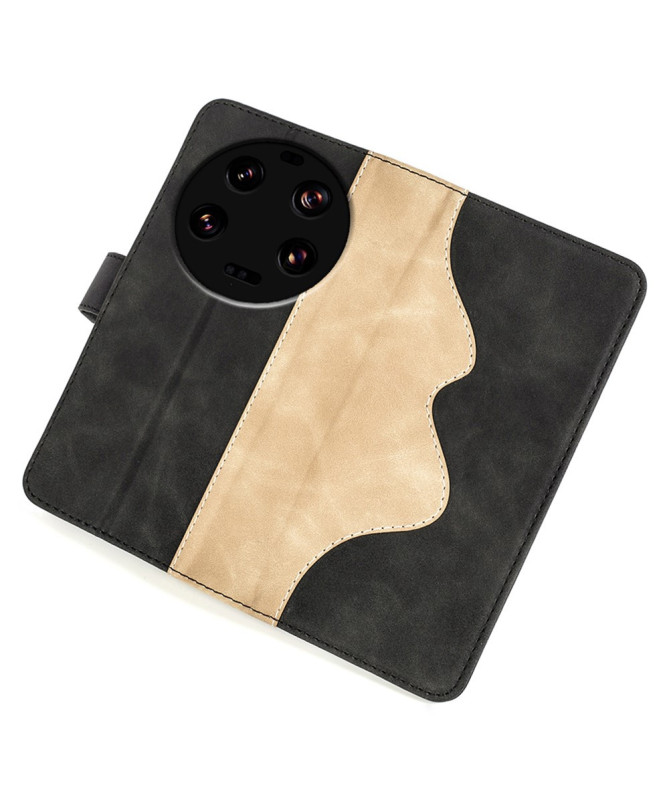 Housse Xiaomi 13 Ultra Stand Folio Bicolore