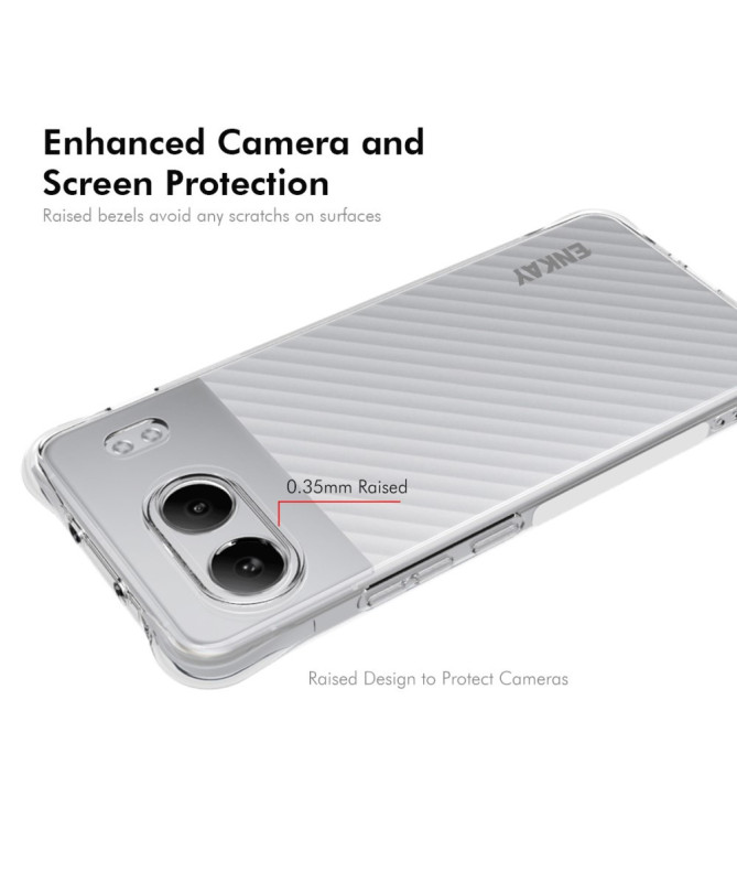 Protection Coque OnePlus Nord 4 ENKAY Transparent