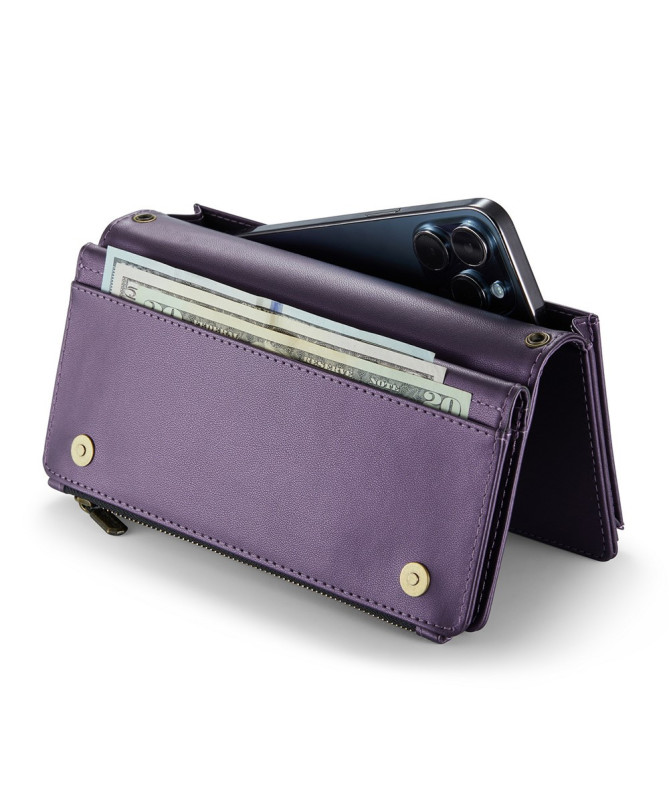 Sac Bandoulière pour Téléphone - Porte-Cartes 12 Emplacements