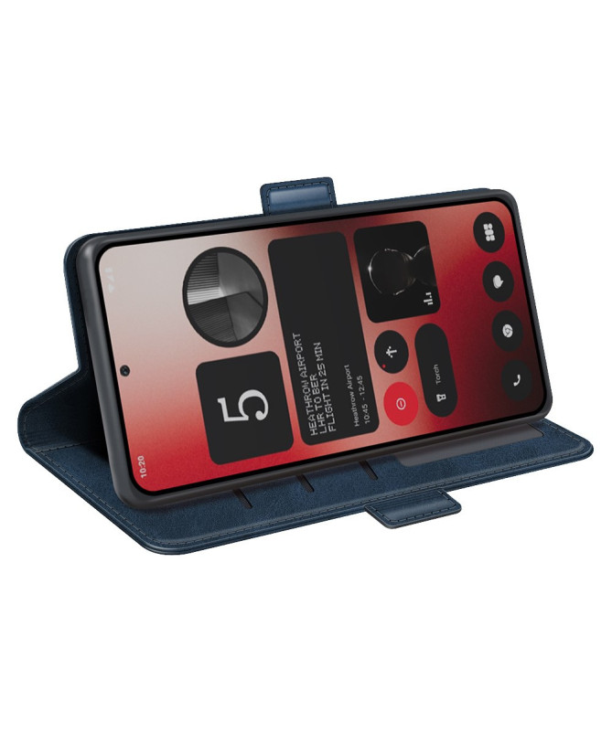 Étui Nothing Phone (2a) Plus / Phone (2a) portefeuille revêtement simi