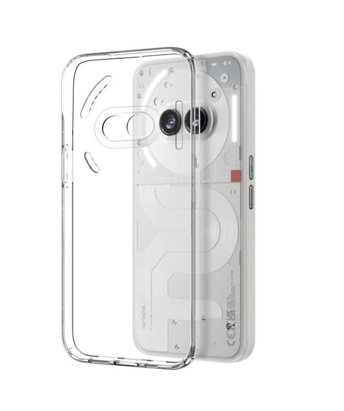 Coque Nothing Phone (2a) Plus / Phone (2a) Transparente + Verre Trempé