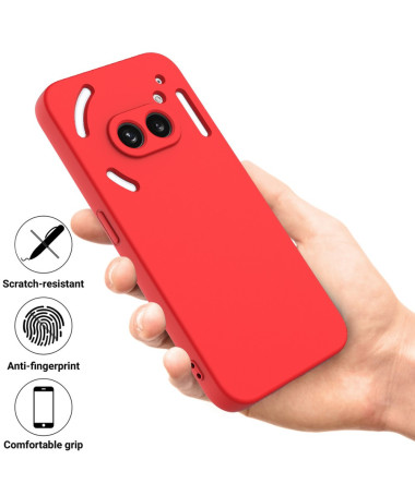 Coque Nothing Phone (2a) / Phone (2a) Plus Puro silicone liquide Rouge - photo 14