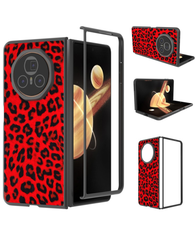 Coque Honor Magic V3 Motif Léopard