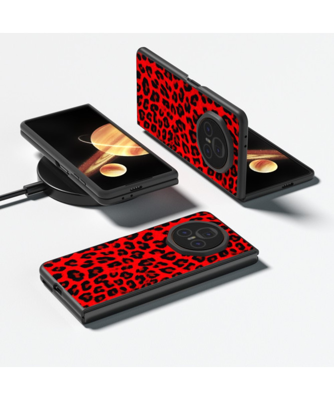 Coque Honor Magic V3 Motif Léopard
