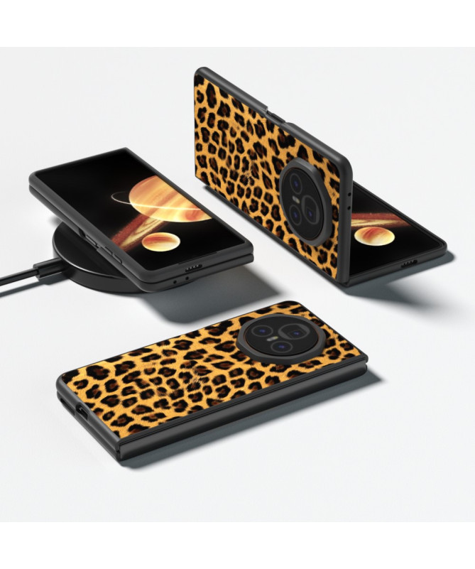 Coque Honor Magic V3 Motif Léopard