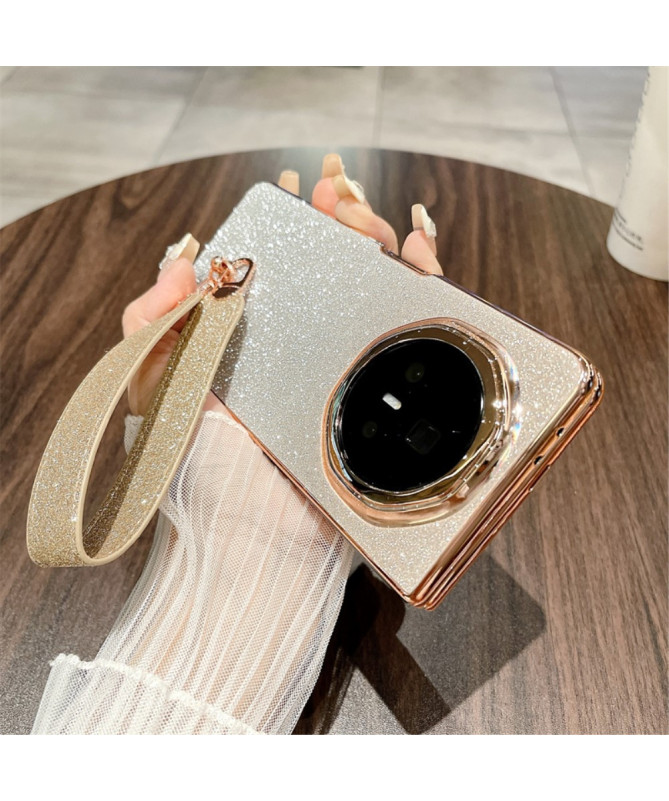 Coque Honor Magic V3 - Aurora Sparkle à Sangle