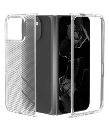 Coque Google Pixel 9 Pro Fold Transparente Texture Ondulée