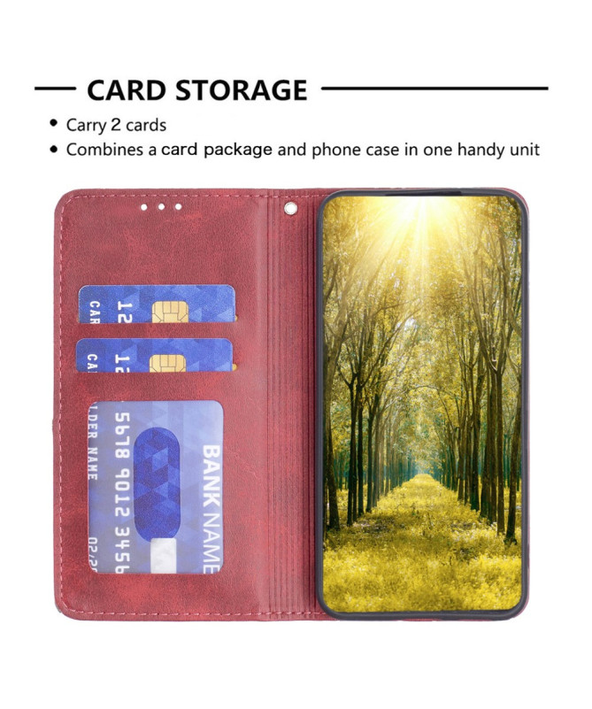 Housse Honor X6b 4G Célinia Style Cuir Porte Cartes