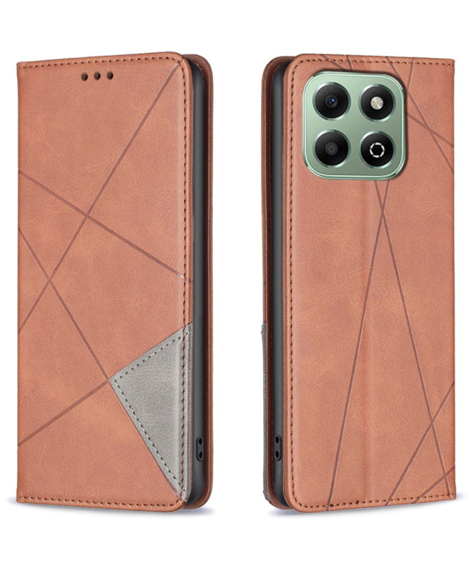 Housse Honor X6b 4G Célinia Style Cuir Porte Cartes