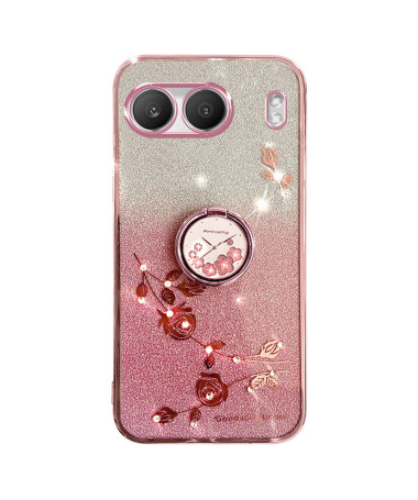 Coque OnePlus Nord 4 Glamour Glitz avec Anneau