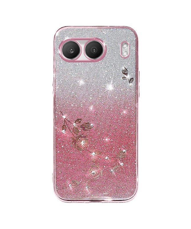 Coque OnePlus Nord 4 Glamour Glitz avec Sangle