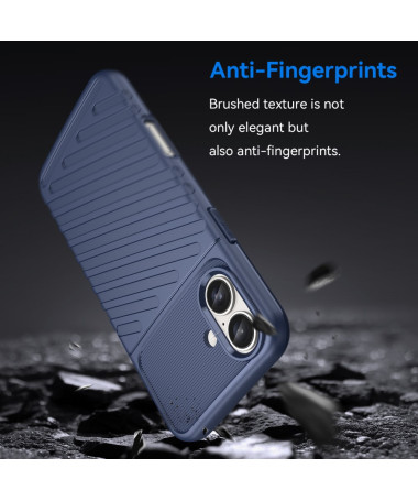 Coque iPhone 16 Thor Series Silicone Bleu marine - photo 2